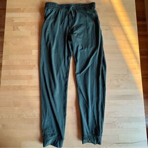 Men's Lululemon Warpstreme Olive Green Jogger Pants